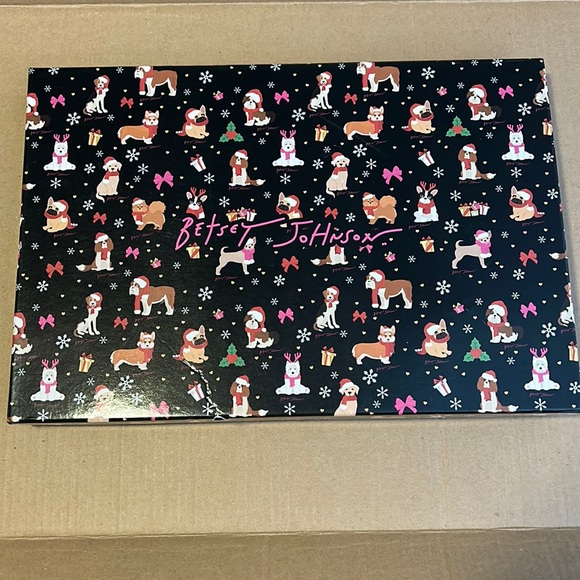 Betsey Johnson “The Pet Set” Black Crossbody Bag, Dog Tag & Keychain Pouch - Picture 2 of 16